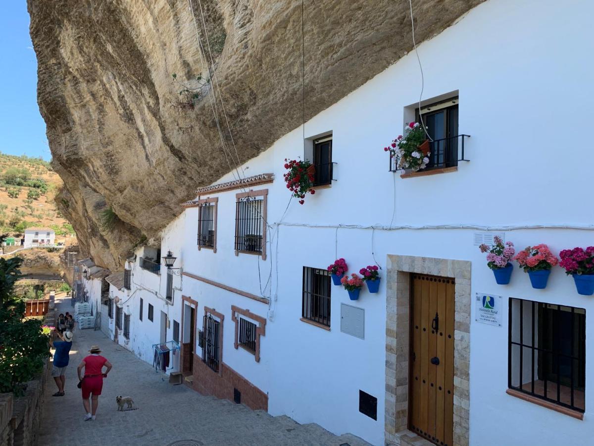 Casa Cueva "Las Calcetas" Pensionat Setenil De Las Bodegas Eksteriør billede